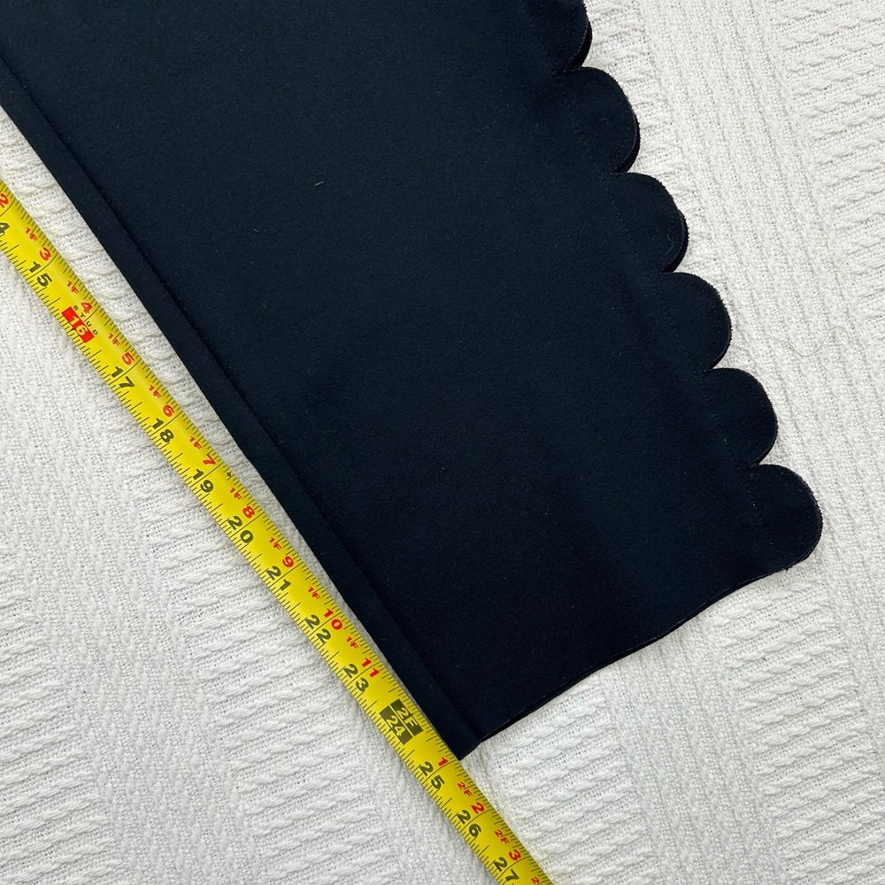 Soft Surroundings Sadie Scalloped Ankle Pants Black Size 1X, NWT - Picture 15 of 16